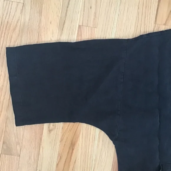 🚀SOLD ON INSTA🚀 Ozma Of California Black Linen Jacket/Robe -MED- Deiji Studios - Picture 4 of 11